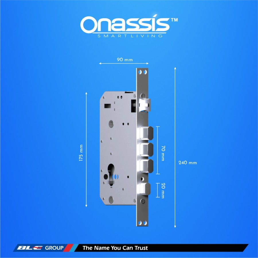 ONASSIS SMART LOCK T61 PRO NON WIFI 04