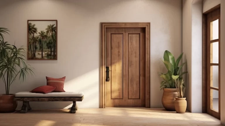 7 Bahan Kayu Pintu Terbaik untuk Pintu Rumah Kuat dan Elegan