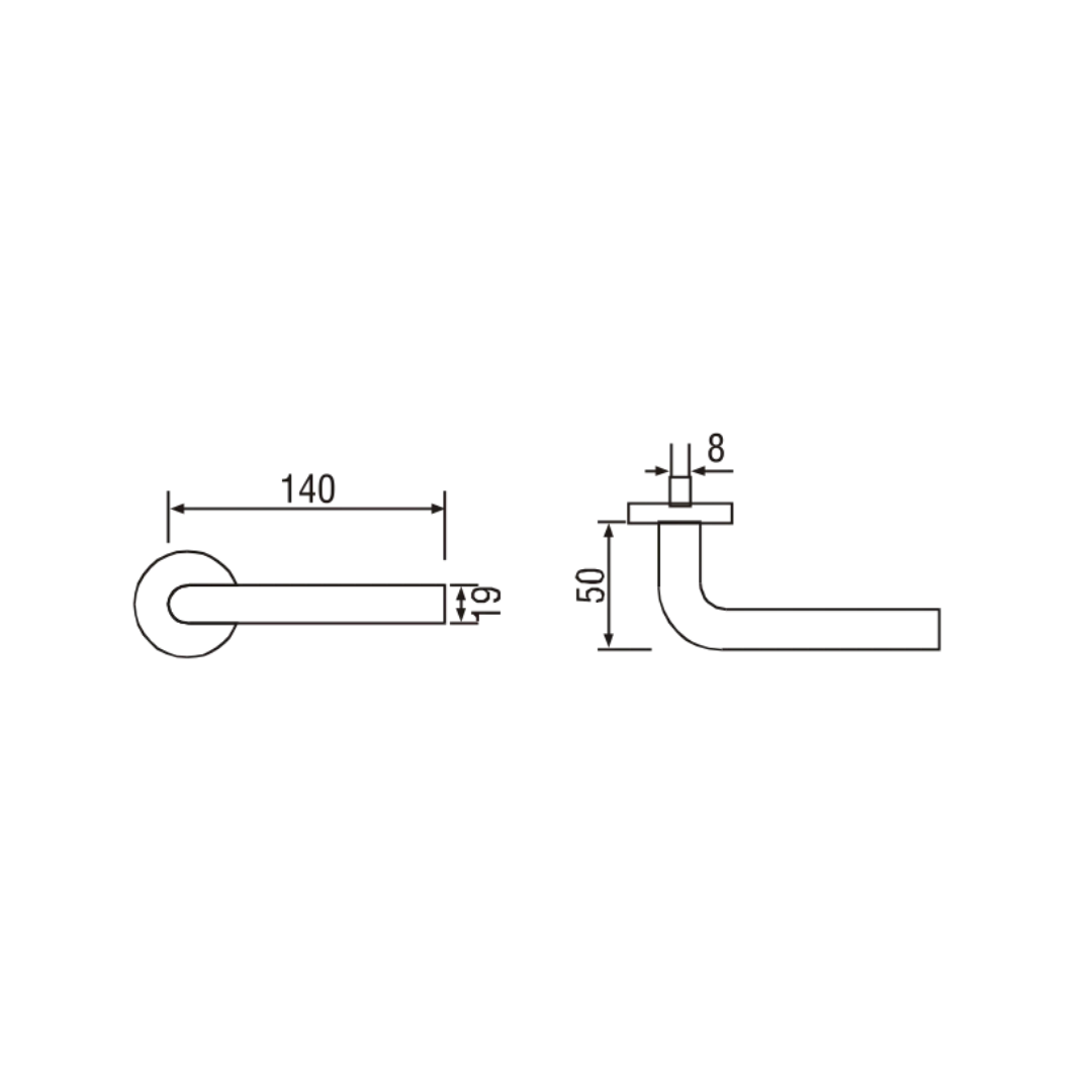 LEVER HANDLE TUBE 202