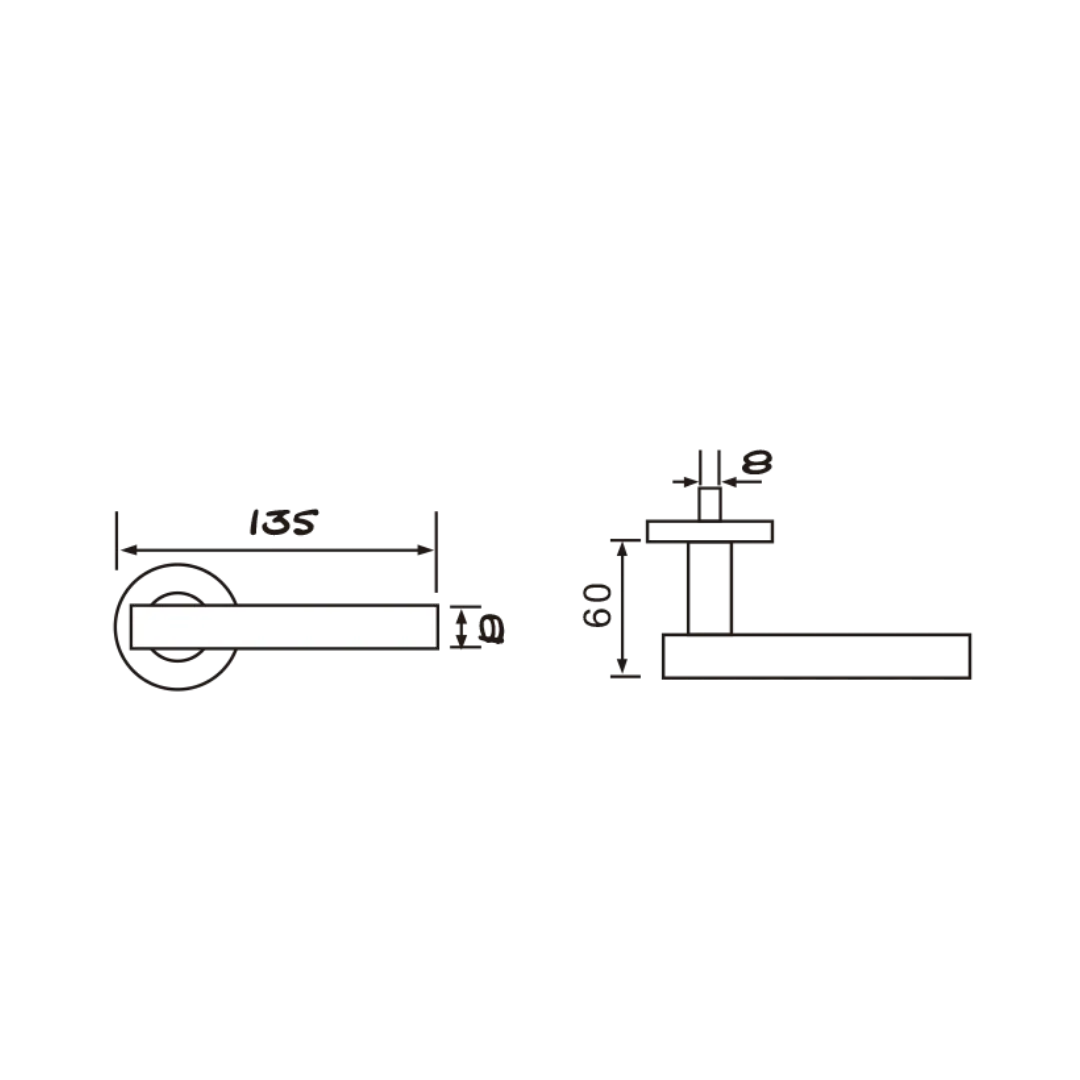 LEVER HANDLE TUBE 214