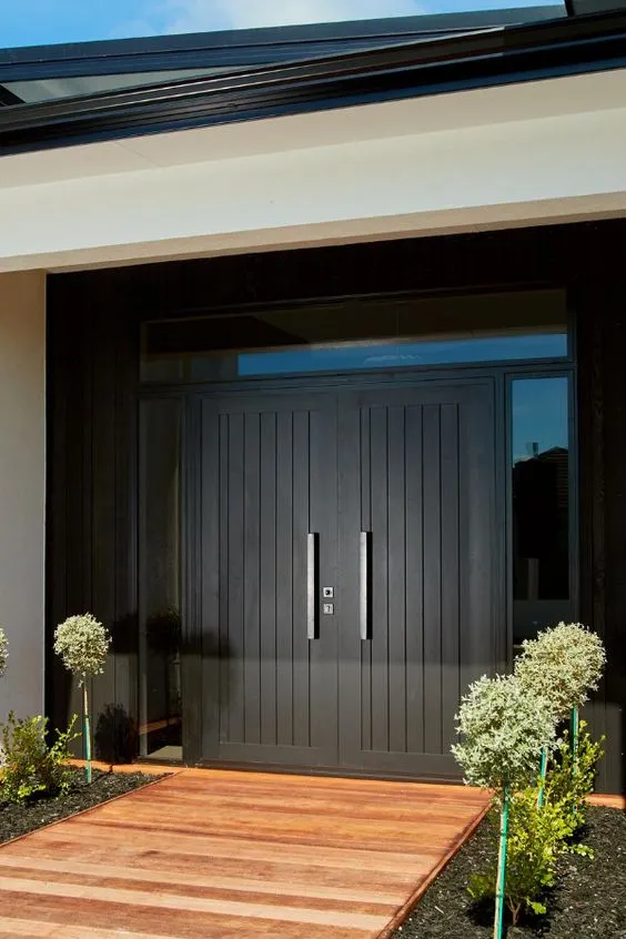 2 pintu monokrom