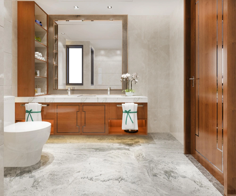 desain kamar mandi minimalis kloset duduk shower